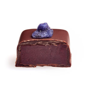 Blackcurrant and Violet Chocolate