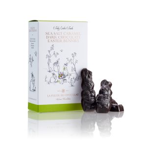 Salted Caramel Dark Chocolate Bunnies