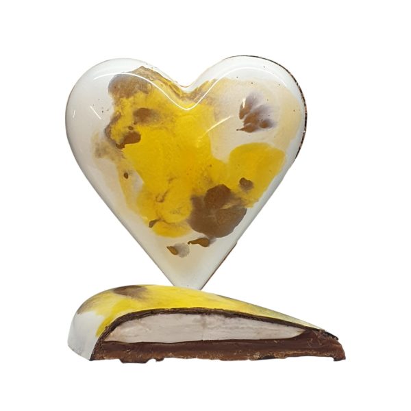 Lemon Meringue Pie Chocolate Heart